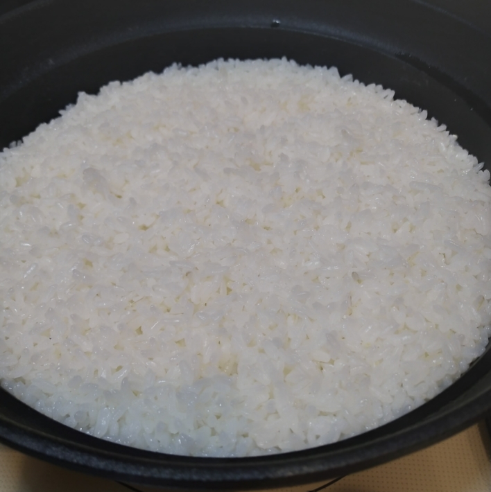 つぶつぶとはっきりお米がたっています！